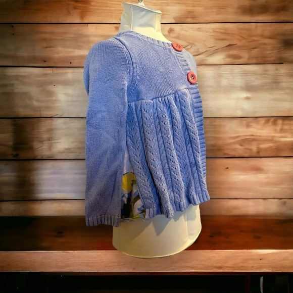 Matilda‎ Jane floral cardigan sweater 12-18 month - Picture 3 of 7